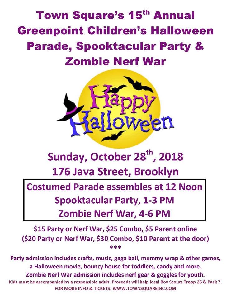The Greenpoint Halloween Parade is Coming! (10/28)