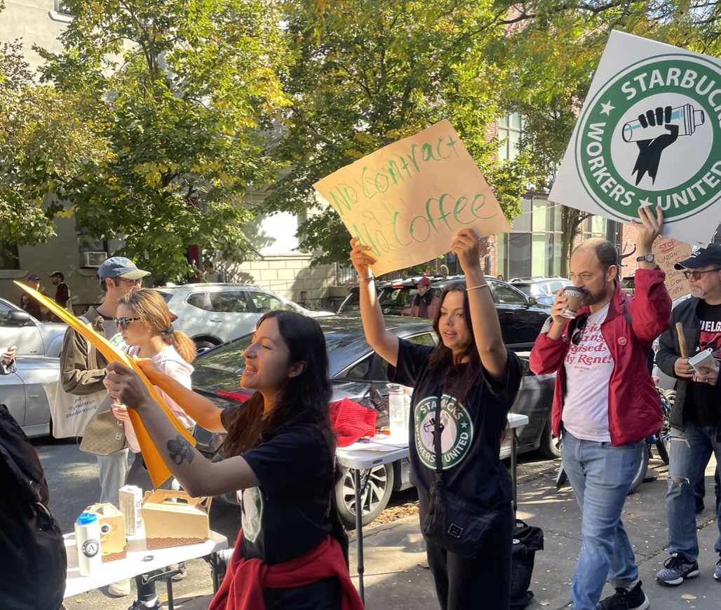 Starbucks Workers at Williamsburg Reserve Location Went on Strike This