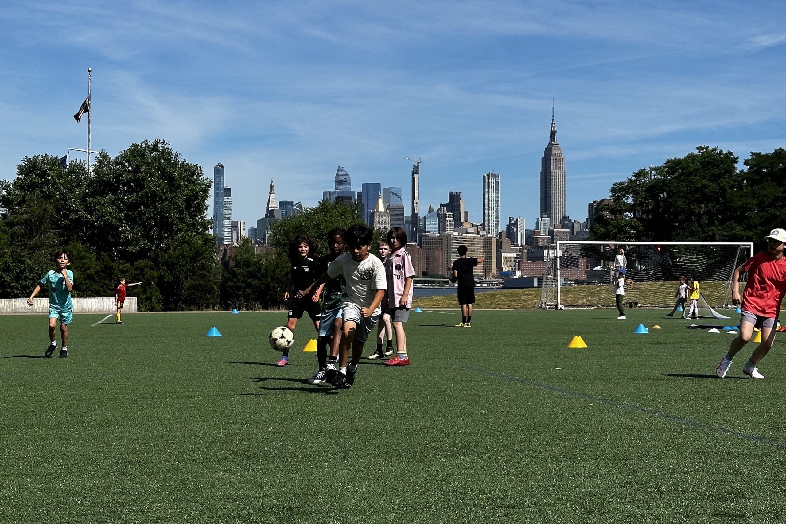 Williamsburg Soccer Club hosts World Soccer Day event at Bushwick Inlet Park with games, merchandise and free treats