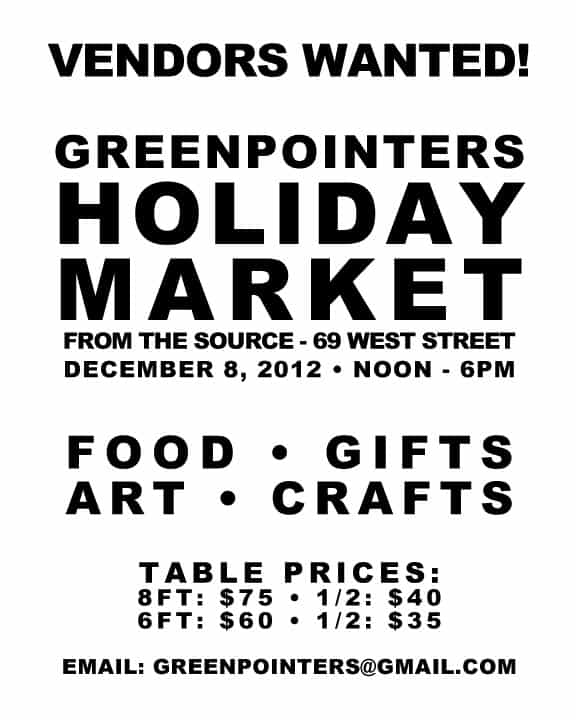 Greenpointers Holiday Market