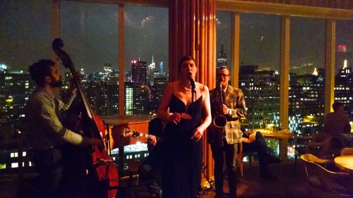 Sweet Megg & the Wayfarers performing at The Standard Hotel.