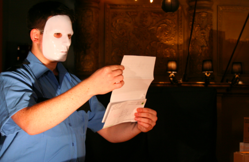 c/o Julia Allen Steele. The correctional officer reads Mariposa's letters.