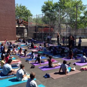 oshKids provides after school and schoolday yoga, training, and enrichment programs. Photo © Hosh Yoga.
