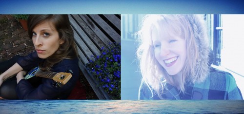 C/O Lesley Kernochan's Facebook page. Amelia Robinson, left, Kernochan, right.