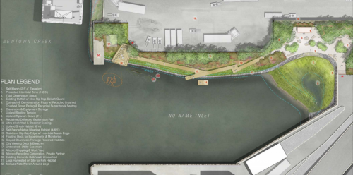 A vision of restored marshland via Newtown Creek Alliance
