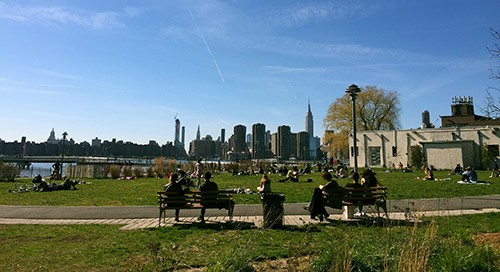 Transmitter Park in Greenpoint