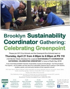 Calling all educators: Celebrate Greenpoint TODAY at 4PM.
