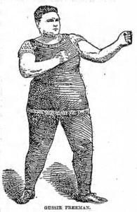 Gussie Freeman, female Greenpoint boxer.