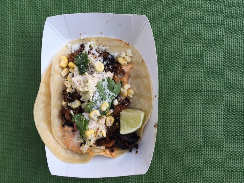 These are pork tacos from the Holy Smoke popup a few years ago. We can't guarantee the tacos on Sunday will look like this. Photo: Siobhan Wallace