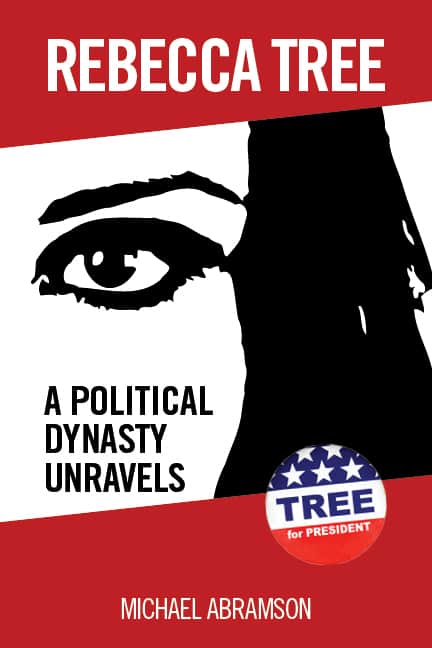© Design by Nick Roseboro, Courtesy of the author. Cover of Rebecca Tree by Greenpoint author Michael Abramson.