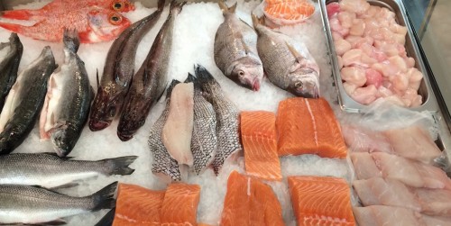 The Brooklyn Kitchen stocked fish case Image via The Brooklyn Kitchen