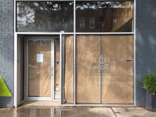 People of 2Morrow's former location at 65 Franklin St.