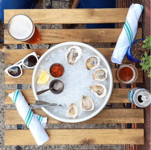 oysters! at Greenpoint Fish & Lobster