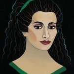 Deanni Troy, black velvet