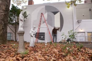 Rubin415 St Cecelia's Church in East Williamsburg, work in progress