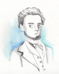 Thomas Fitch Rowland, illustration by Aubrey Nolan