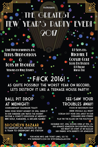 Your North Brooklyn New Years Options Greenpointersgreenpointers