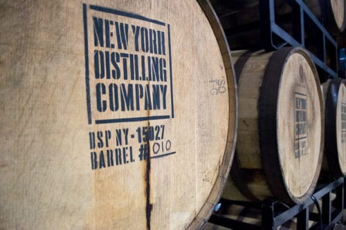 The New York Distilling Company specializes in craft gin and rye whiskey.