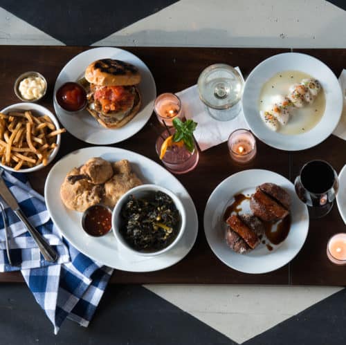 Little King food, photo by Jane Beiles
