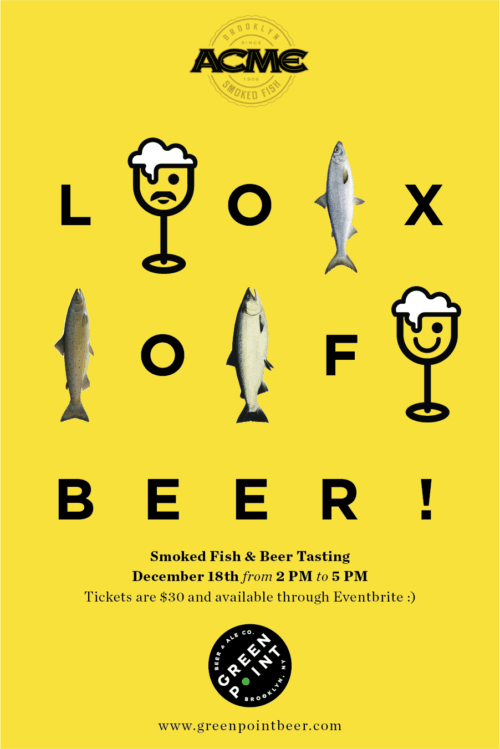 Lox of Beer - Greenpoint Beer & Ale