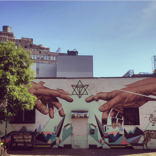Mural by Varenka Ruiz and James Bullough