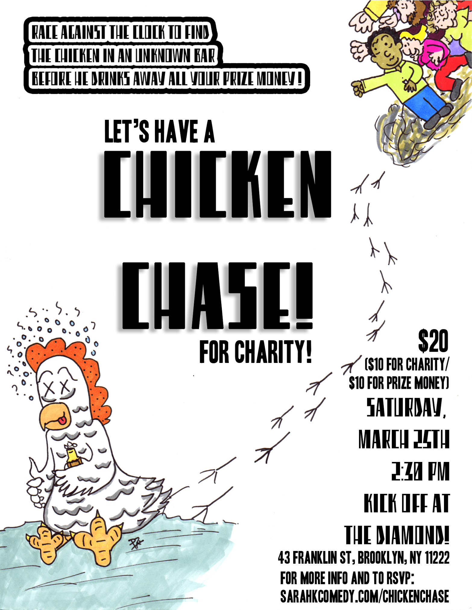 pub-crawl-scavenger-hunt-chicken-chase-tomorrow-3-25-at-the-diamond