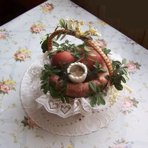 A traditional Polish Easter basket (via Wikipedia)