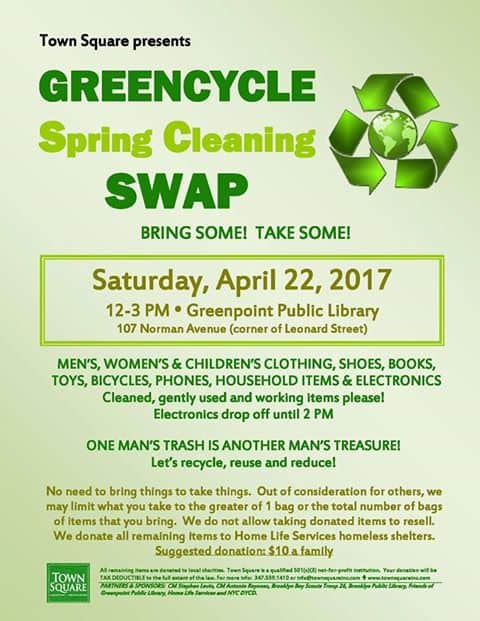 Greencycle Swap 4/22/17