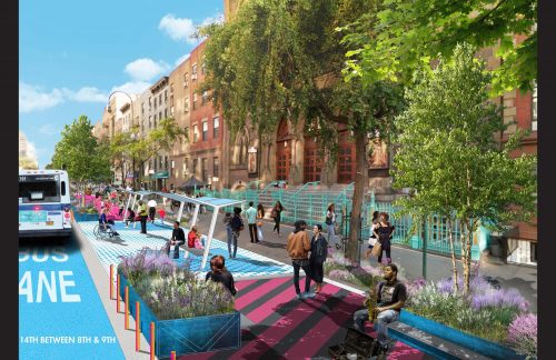 14th Street Reimagined - via TransAlt