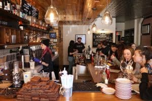 Humboldt & Jackson during the Black Tap Popup