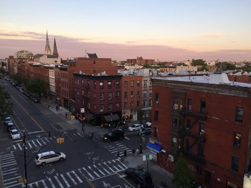 Franklin St & Greenpoint Ave. Photo: Megan Penmann