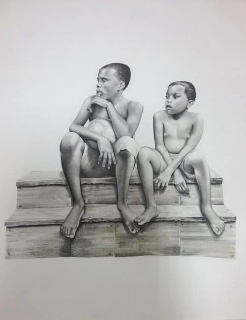 Guy Woodard, showing at the Greenpoint Reformed Church at GOS 2017