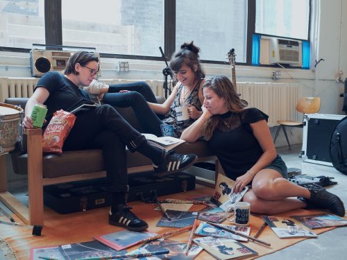 Tom Tom Magazine, Marisa, Pippa & Mindy, photo by Mitch Boyer