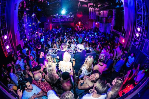 Getting down at the House of Yes, where Mayor de Blasio announced an Office of Nightlife on Tuesday. Via House of Yes