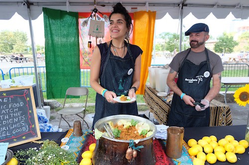 Quinoa and Lentil Balls from Abracadabra Brooklyn. Photo by Julia Moak
