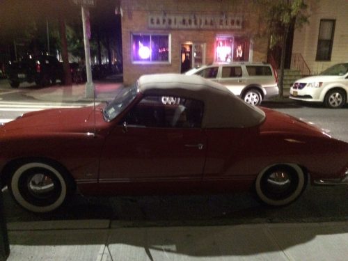 Lots in the news about cars this week. Here's a great one I saw on Calyer Street on Wednesday! Photo by Lucie Levine