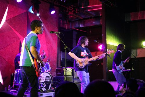 Parquet Courts at Elsewhere on November 19, 2017. Photo by Megan Penmann