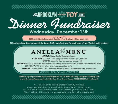 Bk Toy Drive Dinner