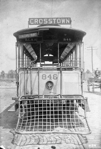 B.R.C.C. Crosstown Trolley, Via the Transit Museum