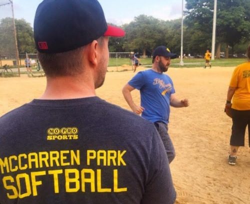 McCarren ballfield. Photo via Open Space Alliance