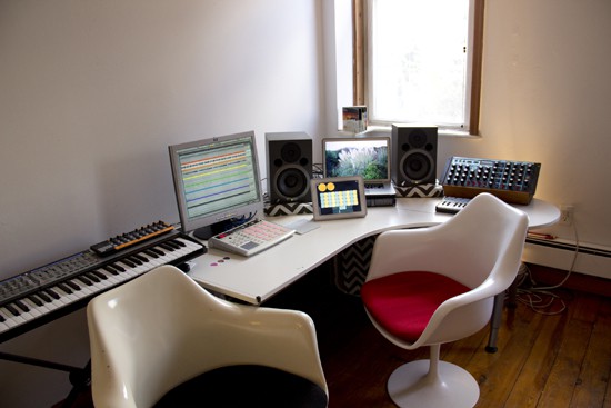 music studio