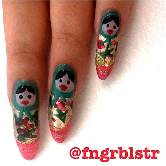 nail art at Freckle Salon