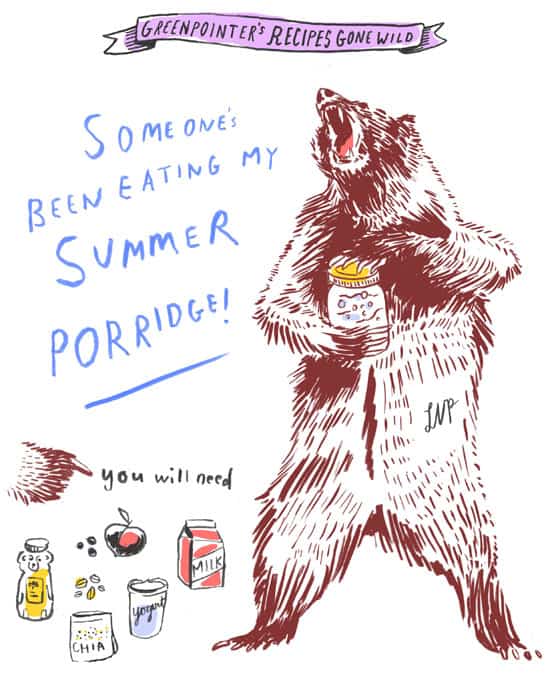 someone's been eating my summer porridge