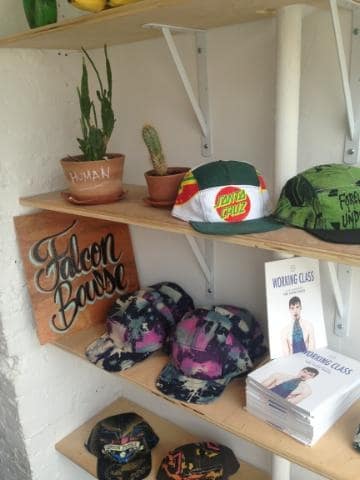 Some of Brian's creations on display