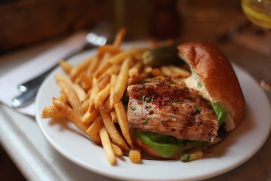 Mahi_Mahi_Sandwich_Five_Leaves_Greenpoint_Rosie_de_B