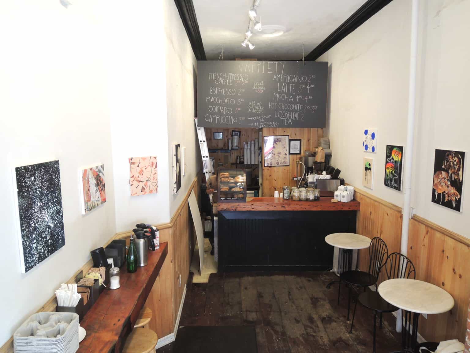 Variety Cafe on 145 Driggs © Andrew Guenther