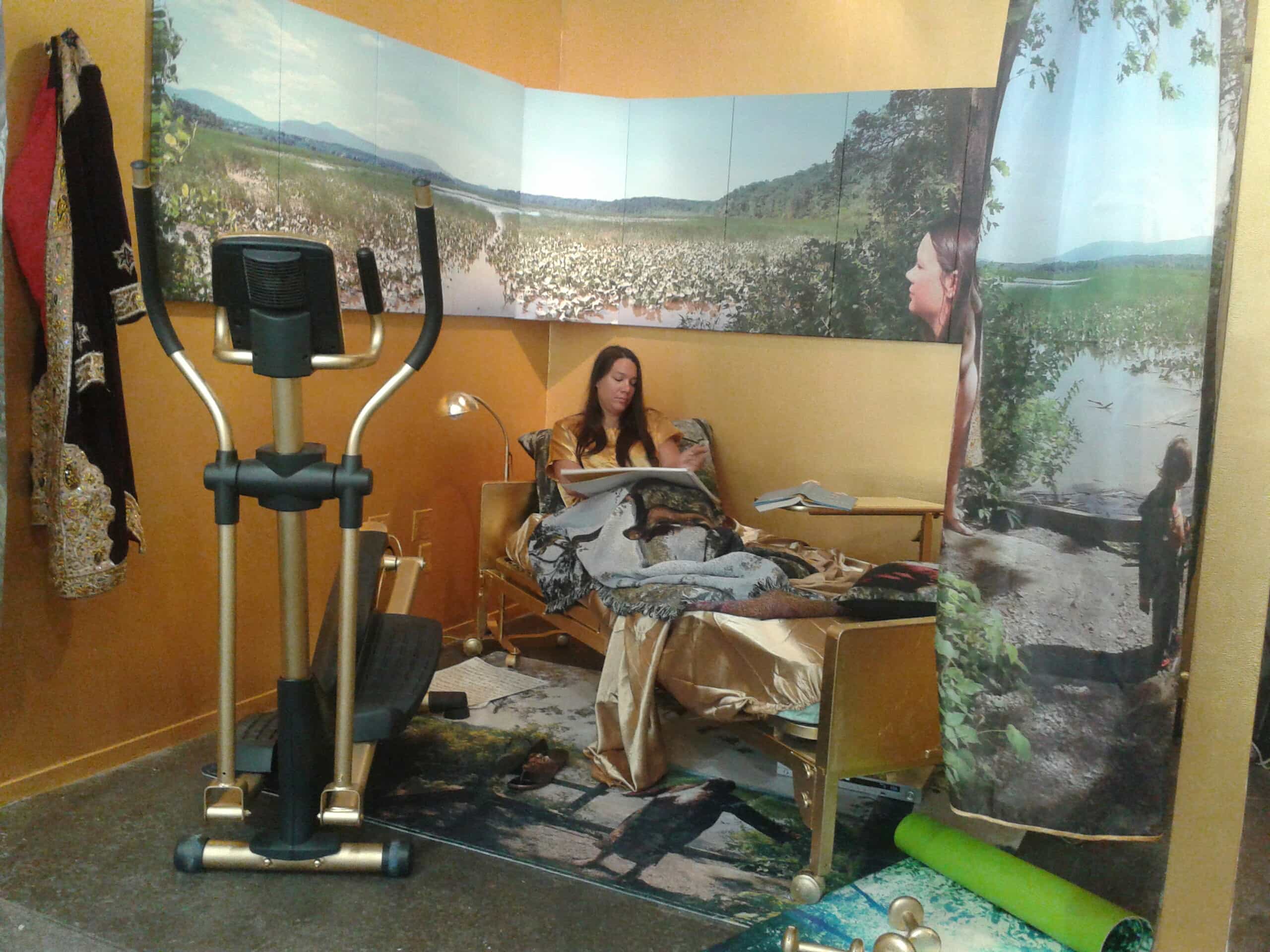 Installation shot of MAD MEDS, Microscope Gallery © Emily Greenberg