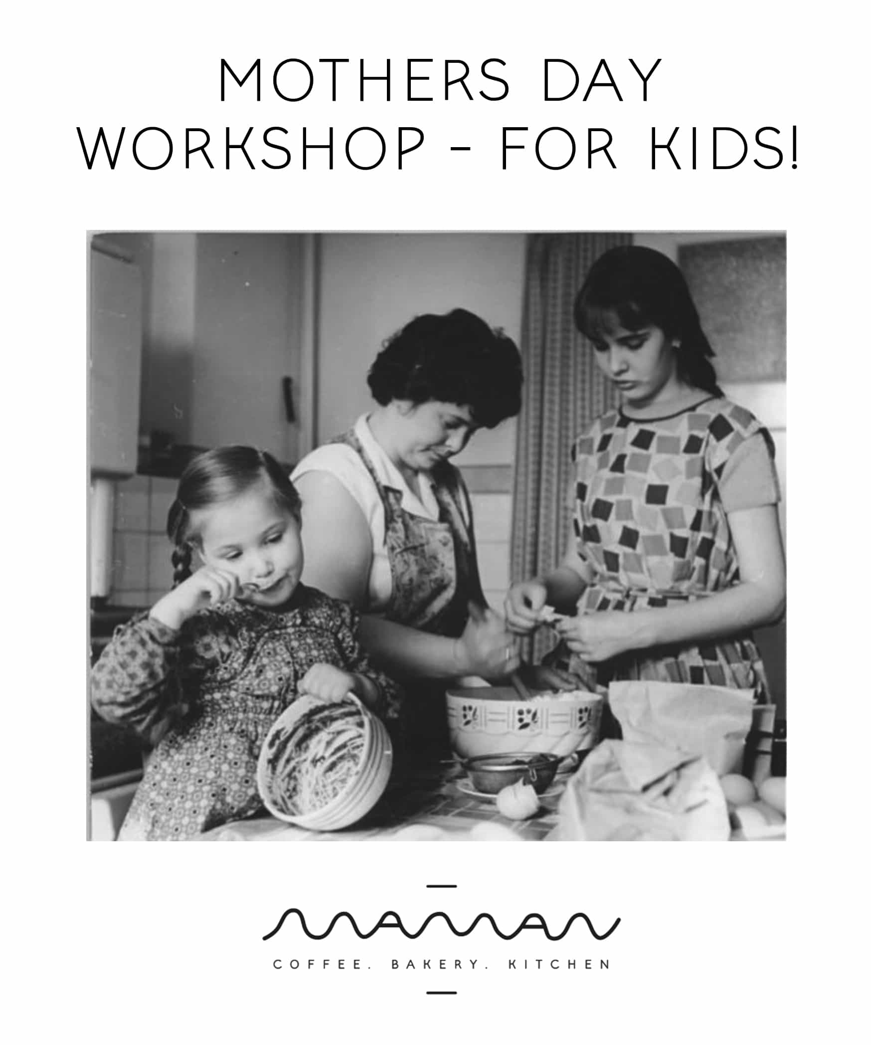 mothers day workshop for kids - greenpoint