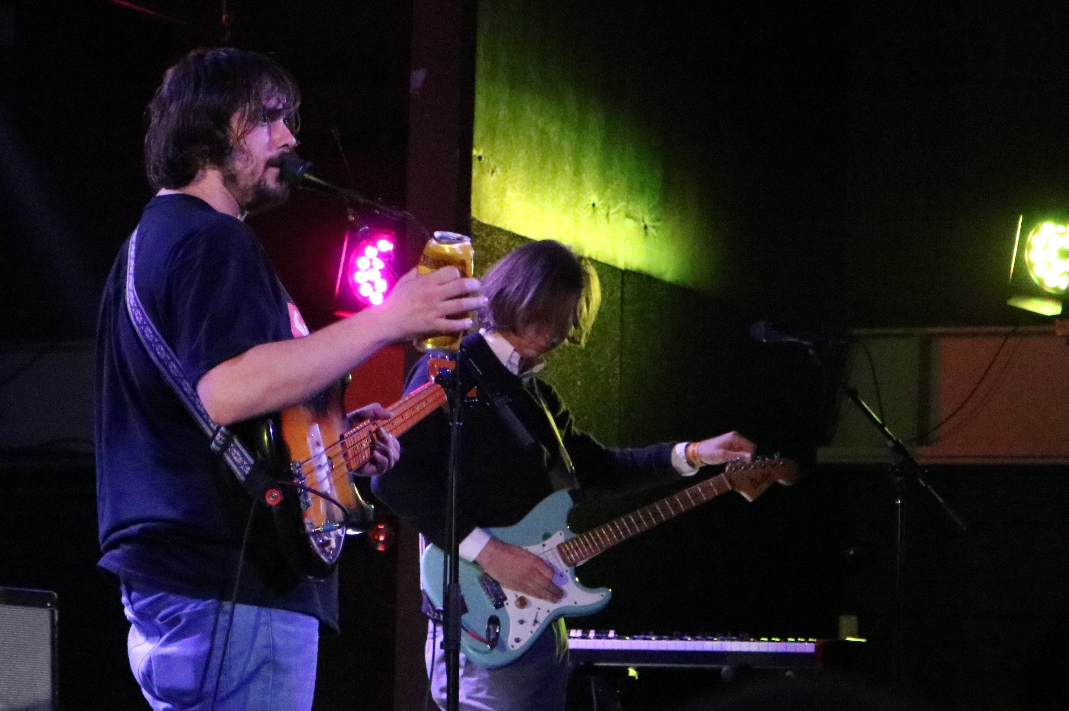 Parquet Courts at Elsewhere on November 19, 2017. Photo by Megan Penmann