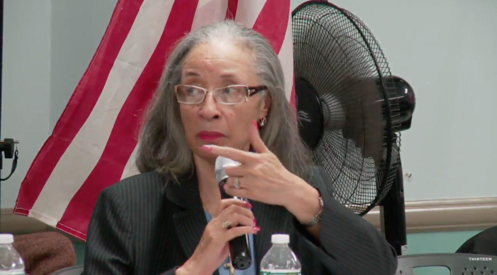 Dealice Fuller at the CB1 meeting on November 14, 2017
